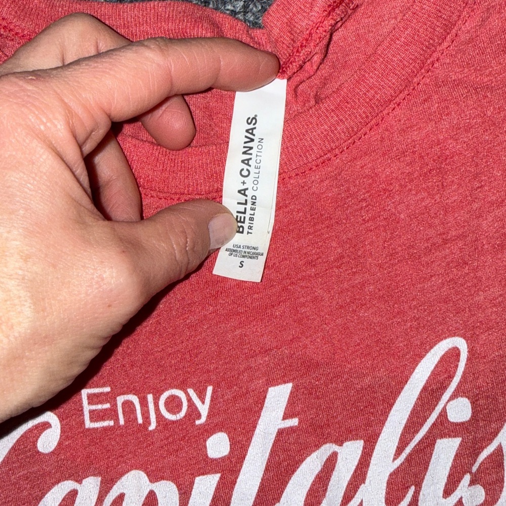 Humor Red Graphic Tee - Picture 2 of 5